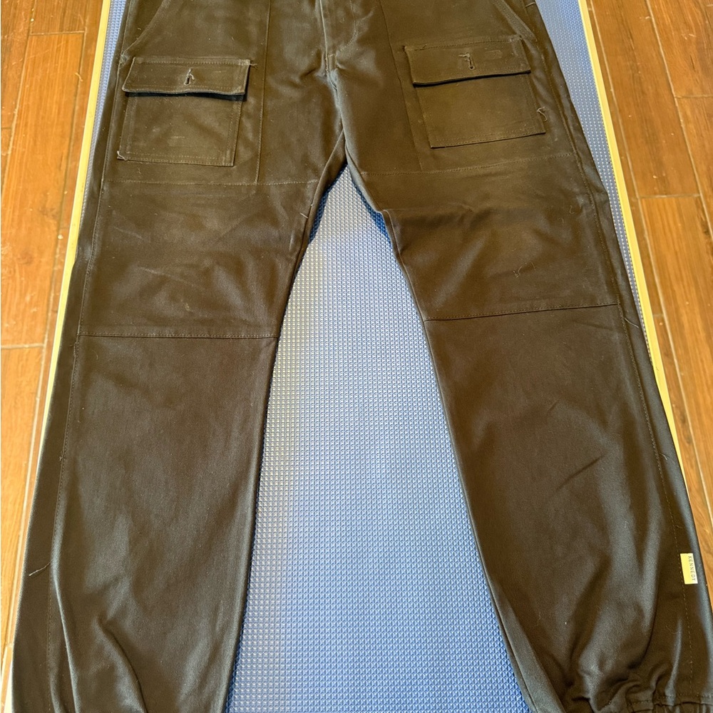 Rare The Kennedy Men's Black Cargo Jogger Pants